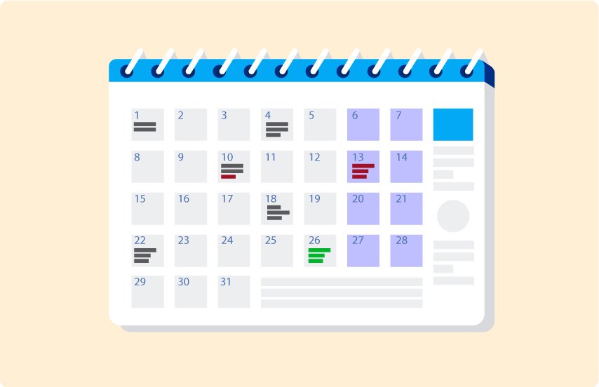 Calendario de contenidos Calendario de contenidos